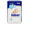 Mähkmed Dodot Sensitive, suurus 2, 4 - 8 kg, 58 tk