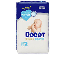 Mähkmed Dodot Sensitive, suurus 2, 4 - 8 kg, 58 tk