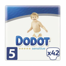 Mähkmed Dodot Sensitive, suurus 5, 11-16 kg, 42 tk