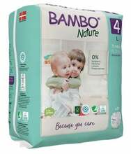 Mähkmed Bambo Nature suurus 4, 7-14 kg, 24 tk