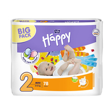 Mähkmed Bella Baby Happy Mini, Nr. 2, 3-6 kg, 78 tk