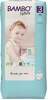 Mähkmed Bambo Nature suurus 3, 4-8 kg, 52 tk