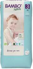 Mähkmed Bambo Nature suurus 3, 4-8 kg, 52 tk