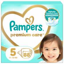 Mähkmed Pampers Premium Care, suurus 5, 11-18 kg, 88 tk