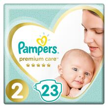 Mähkmed Pampers Premium Care, suurus 2, 4-8 kg, 23 tk
