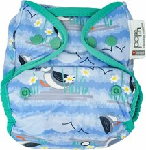Korduvkasutatav mähe Close Pop-In AIO, sinine puffin, 4.5-16 kg, 1 tk