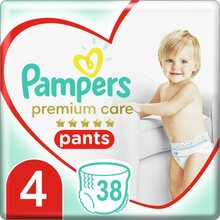 Pampers Premium Pants püksmähkmed, suurus 4, 9-15 kg, 38 tk