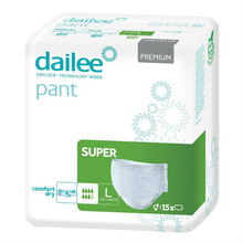 Mähkmed-püksid Dailee Pant Premium Super L, 15 tk