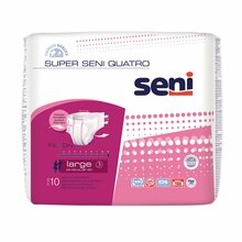 Mähepidemed Seni Super Quatro, L suurus, 10 tk