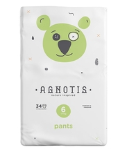 Mähkmepüksid Agnotis Nr. 6, 16+ kg, 36 tk
