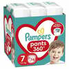 Mähempüksid Pampers Pants, suurus 7, 17kg+, 74 tk