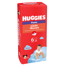 Püksmähkmed HUGGIES PANTS Boys 6, 15-25 kg, 44 tk