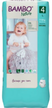 Püksmähkmed Bambo Nature, suurus 4, 7-14 kg, 40 tk