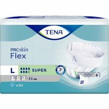 Mähkmed Tena Flex Super, L suurus, 30 tk