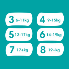 Mähkmepüksid Pampers Pants, suurus 4, 9-15 kg, 176 tk