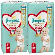Püksmähkmed Pampers Premium Care Pants, suurus 5, 12 - 17 kg, 104 tk