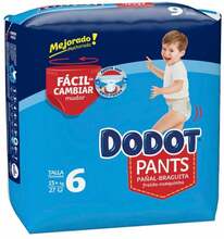 Püksmähkmed Dodot Pants, suurus 6, 15 kg, 27 tk