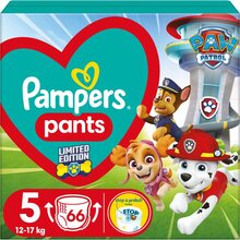 Püksmähkmed Pampers Pants Paw Patrol, suurus 5, 12-17 kg, 66 tk