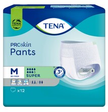 Mähkmepüksid TENA PANTS SUPER, M suurus, 12 tk