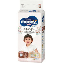 Mähkmepüksid Moony Natural, XL suurus, 12 - 22 kg, 32 tk