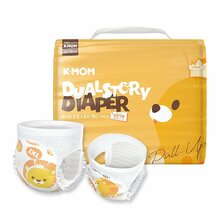 Mähkmepüksid K-mom Dual Story, 2XL suurus, alates 15 kg, 30 tk