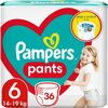 Püksmähkmed Pampers Pants, suurus 6, 15+ kg, 36 tk