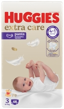 Püksmähkmed Huggies Elite Soft, suurus 3, 6-11 kg, 48 tk