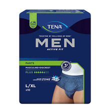Imavad püksid meestele Tena Men Pants Plus, L/XL, 10 tk