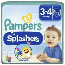 Ujumismähkmed Pampers Splashers, suurus 3, 6 - 11 kg, 12 tk