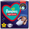 Püksmähkmed Pampers Night Pants, suurus 4, 9-15 kg, 25 tk