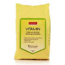Niisked salvrätikud meigi eemaldamiseks Purederm Vitamin, 30 tk