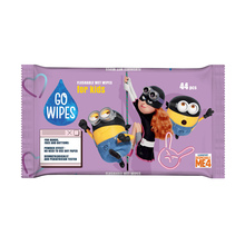 Niisked salvrätikud Minions Gowipes, 44 tk