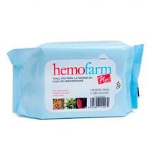 Niisked salvrätikud Hemofarm Plus, 40 tk