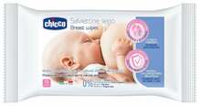 Rinnapuhastuslapid Chicco Breast Wipes, 72 tk