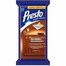 Puhastuslapid puitpindadele Presto Clean, 72 tk