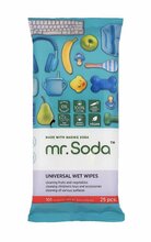Niisutatud antibakteriaalsed salvrätikud Mr. Soda, 25 tk