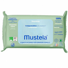 Beebi niisked salvrätikud Mustela Baby Wet Wipes, 60 tk