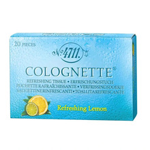 Värskendavad niisked salvrätikud 4711 Colognette Refreshing Lemon, 20 tk