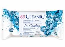 Universaalsed niisked salvrätikud Cleanic Ice Cooling, 15 tk