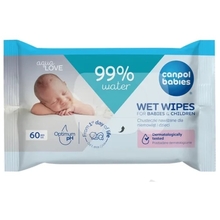 Niisked salvrätikud beebidele ja lastele Canpol Babies 14/200, 60 tk