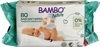 Niisked salvrätikud Bambo Nature, 80 tk