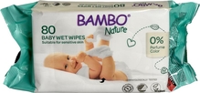 Niisked salvrätikud Bambo Nature, 80 tk