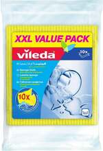 Universaalne niiske lapp Vileda, kollane, 10 tk