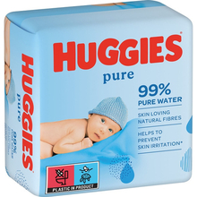 Niisked salvrätikud Huggies Pure, 56 x 3 tk