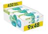 Niisked beebisalvrätikud Pampers Harmonie Aqua Pure, 9 x 48 tk
