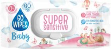 Niisked salvrätikud Gowipes Super Sensitive, 60 tk