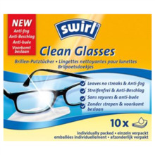 Niisked salvrätikud prillide puhastamiseks Swirl Clean Glasses, CLEANGLASSES2.
