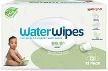 Niisked salvrätikud lastele Waterwipes Soapberry, 12 x 60 tk
