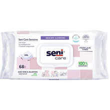 Niisked salvrätikud Seni Care Sensitive, 68 tk