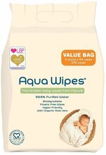 Niisked salvrätikud Aqua Wipes, 4 x 64 tk